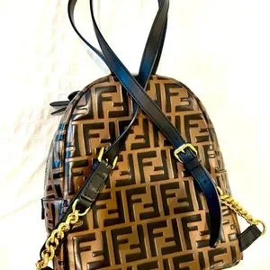 Fendi | Bags | Fendi Mini Backpack 0 Original And Leather 